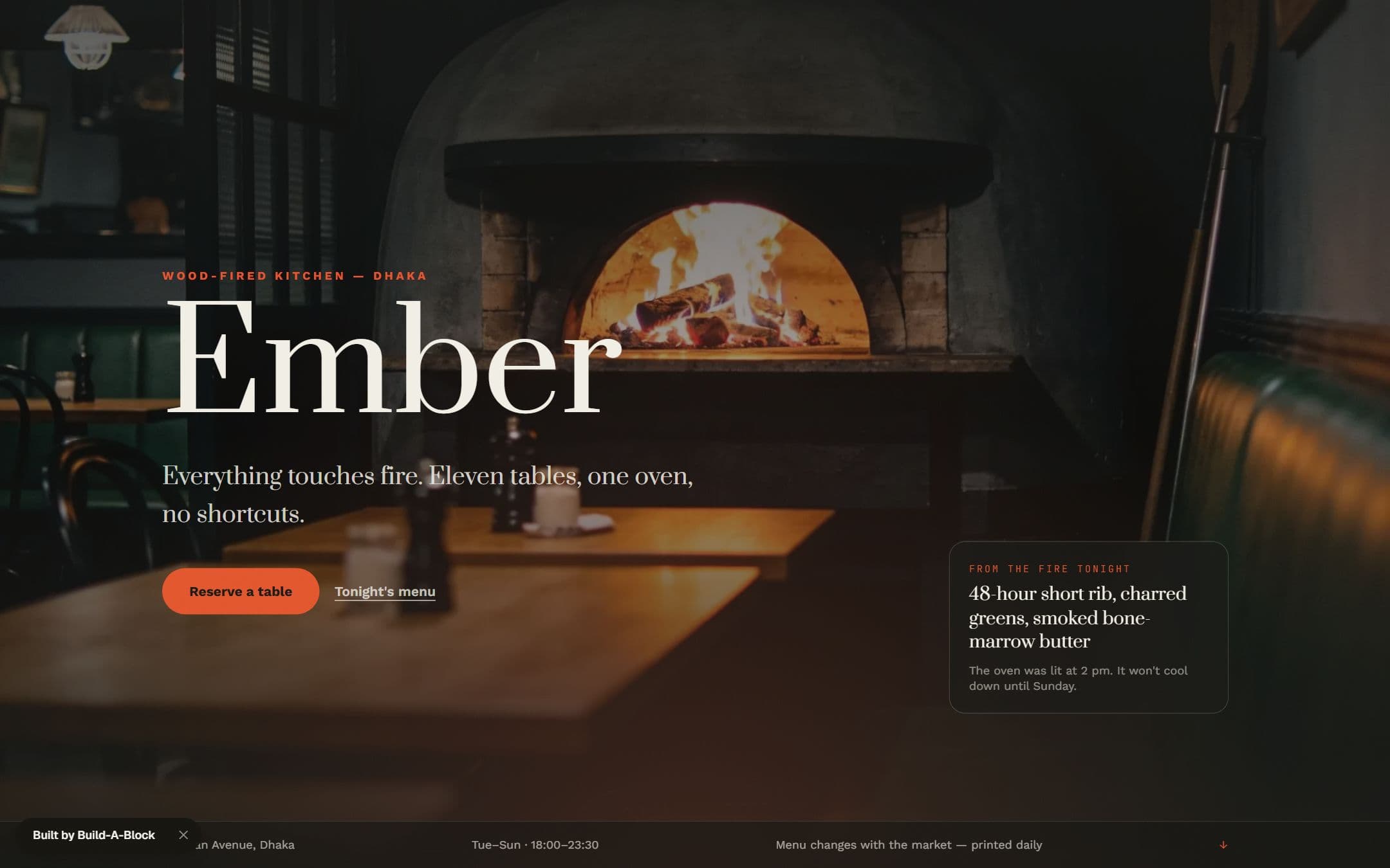EMBER homepage